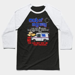 funny postal worker gift Baseball T-Shirt